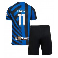 Dres Inter Milan Joaquin Correa #11 Domáci pre deti 2024-25 Krátky Rukáv (+ trenírky)